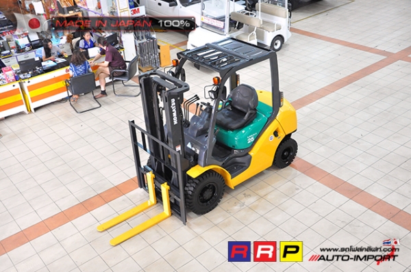 ขายรถโฟล์คลิฟท์มือสอง KOMATSU รุ่น FG25C-15-574620 นำเข้าจากประเทศญี่ปุ่น 100\% ไม่เคยใช้งานในไทย ขายรถโฟล์คลิฟท์มือสอง KOMATSU รุ่น FG25C-15-574620 นำเข้าจากประเทศญี่ปุ่น 100\% ไม่เคยใช้งานในไทย