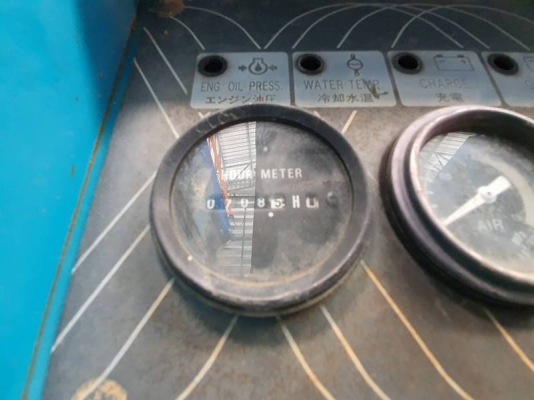 PDS70S - ปั๊มลม Airman มือสอง ขนาด 7bar 70cfm. Yanmar Engine by OEK 098-5625920
