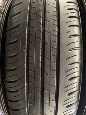 ล้อแม็กป้ายแดง Mazda 2 ขอบ 15 สีดำ มิดไนท์ พร้อมยางป้ายแดง 185-65-15 Dunlop ปี 19 สวยกริ๊บ