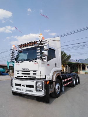 Isuzu 360 แรง ปี 58 หัวลากรถสวยเดิม ยางดี พร้อมใช้งาน
