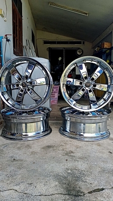 ขายล้อแมค ถอดออกจากวีโก้ ขอบ20 ถ้าเอาไปปัดใหม่สวยเลย