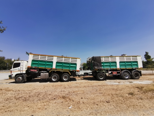ขาย Hino mega 260 แม่ลูกดั๊ม เครื่องเดิม เกียร์อีตั้นใหญ่ ตัวลูก 3 เพลา สภาพพร้อมใช้งาน ขาย Hino mega 260 แม่ลูกดั๊ม เครื่องเดิม เกียร์อีตั้นใหญ่ ตัวลูก 3 เพลา สภาพพร้อมใช้งาน