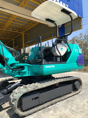 ยี่ห้อ KOMATSU 25-7E ขนาด PC-25 รถเก่านอกแท้เอกสารอินวอย ( มีVDOให้ชม)☎️ติดต่อ 085-5632278 ราคาต่อรองได้