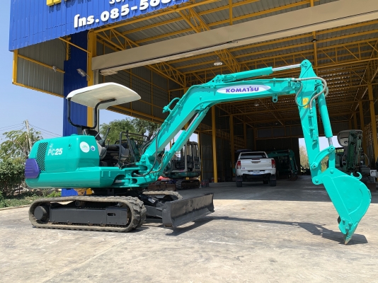 ยี่ห้อ KOMATSU 25-7E ขนาด PC-25 รถเก่านอกแท้เอกสารอินวอย ( มีVDOให้ชม)☎️ติดต่อ 085-5632278 ราคาต่อรองได้