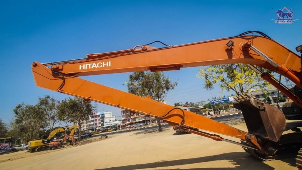 Hitaci ZX5G LC บูมยาว16เมตรแท้ โรงงาน พร้อมลงงาน เจ้าของขายเอง