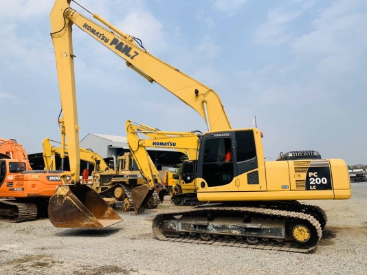 KOMATSU 200-8LC MO บูมยาว16เมตรแท้ จากศูนย์ ใช้งานหมื่นช.มเศษเอกสารแจ้งจำหน่าย