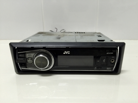 ขายวิทยุ 1 DIN JVC รุ่น KD-R705 เล่นปกติพร้อมรีโมท