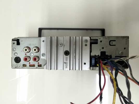 ขายวิทยุ 1 DIN JVC รุ่น KD-R705 เล่นปกติพร้อมรีโมท