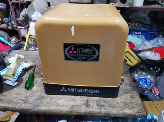 ขาย!! ปั้มน้ำแรงดันคงที่.มิตซู.ขนาด150w.พร้อมใช้งาน