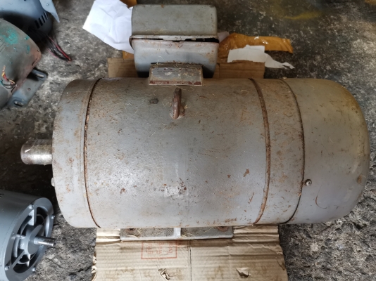 ขาย!! มอเตอร์.มิตซู.ขนาด​5แรง220v.สภาพ​เดิม​พร​้อมใช้งาน