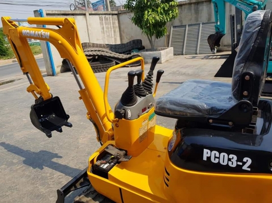 รถขุดเล็กKOMATSU PC03-2 รุ่นใหม่คอลโทลสั้นทำงานคล่องตัว ราคา170,000บาท เก่าญี่ปุ่นไม่เคยใช้งานในไทย พร้อมใช้งาน รับประกันคุณภาพ #kpgแทรคเตอร์  โทร 092-9938255 081-8416818 ,083-4355829 ติดต่อสอบถามได้นะคะ