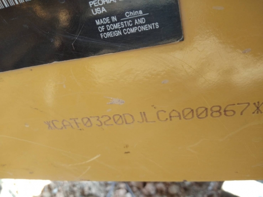 CAT320D2 รถทำงาน6,500ชม.เครื่องดีปั้มแน่น โซ่ดีเฟลมสวย เอกสารอิกวอย ราคาต่อรองได้นิดหน่อย คอม20,000