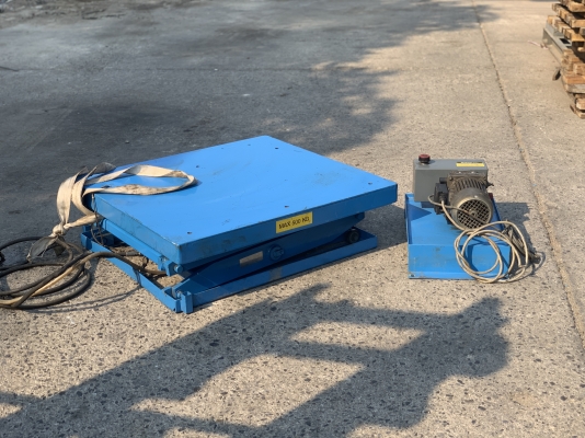 ขาย X-Lift table 500Kg. แบบไฟฟ้า 380V สภาพสวยใหม่มาก อุปกรณ์ครบ ยกสูงได้ 120เซนติเมตร ต่อระบบไฟ เติมน้ำมันใช้งานได้เลยครับ ดัดแปลงใช้งานได้หลากหลาย ขาย X-Lift table 500Kg. แบบไฟฟ้า 380V สภาพสวยใหม่มาก อุปกรณ์ครบ ยกสูงได้ 120เซนติเมตร ต่อระบบไฟ เติมน้ำมันใช้งานได้เลยครับ ดัดแปลงใช้งานได้หลากหลาย