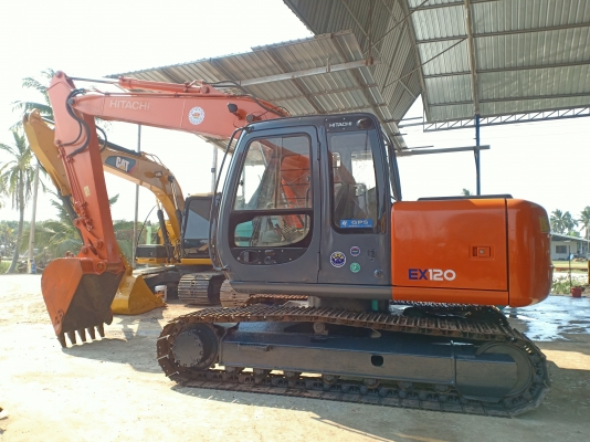 ขายHITACHI EX120-5 เก่านอกแท้  สภาพสวย มีลายแย๊ก...พร้อมใช้  โทร 089-3818694 จ๊อย