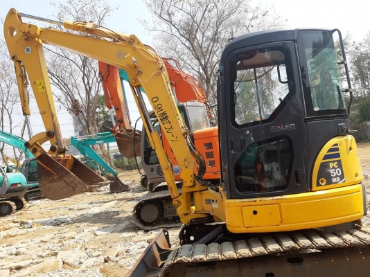 ขายKOMATSU PC50MR-2 เก่านอกแท้  เดิมๆๆ  เครื่องปั๊มแห้ง..โทร 089-3818694 จ๊อย