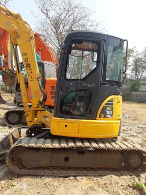 ขายKOMATSU PC50MR-2 เก่านอกแท้  เดิมๆๆ  เครื่องปั๊มแห้ง..โทร 089-3818694 จ๊อย