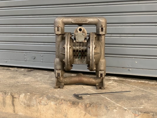 ขายปั๊มไดอะแฟรม Versa-matic USA. ดูดเคมี ดูดของเหนียว ดูดอาหาร ขนาด 1นิ้ว โครงสร้างอลูมิเนียม สภาพดี พร้อมใช้งาน ราคา 6,000 บาท ขายปั๊มไดอะแฟรม Versa-matic USA. ดูดเคมี ดูดของเหนียว ดูดอาหาร ขนาด 1นิ้ว โครงสร้างอลูมิเนียม สภาพดี พร้อมใช้งาน ราคา 6,000 บาท