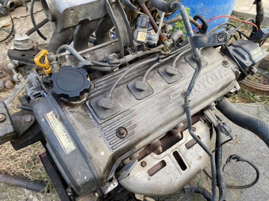 เครื่องยนต์ Toyota 4E พร้อมกล่อง ECU สายไฟครบ เครื่องยนต์ Toyota 4E พร้อมกล่อง ECU สายไฟครบ