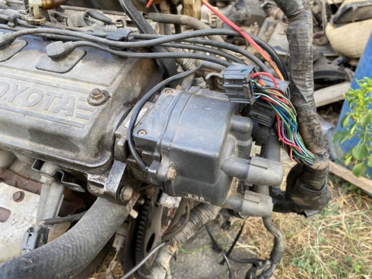 เครื่องยนต์ Toyota 4E พร้อมกล่อง ECU สายไฟครบ เครื่องยนต์ Toyota 4E พร้อมกล่อง ECU สายไฟครบ