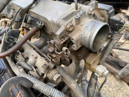 เครื่องยนต์ Toyota 4E พร้อมกล่อง ECU สายไฟครบ