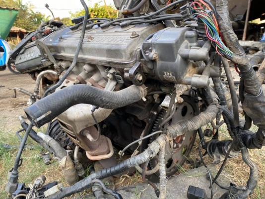 เครื่องยนต์ Toyota 4E พร้อมกล่อง ECU สายไฟครบ