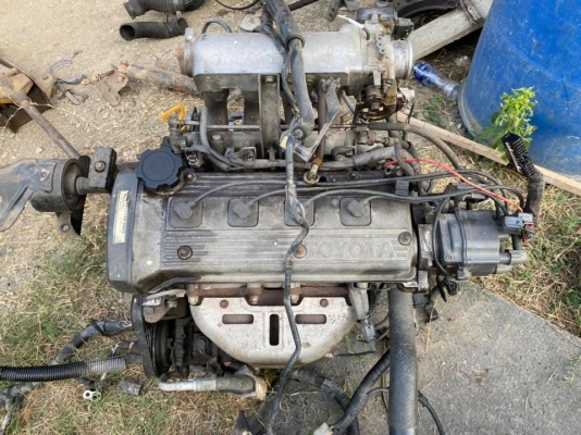 เครื่องยนต์ Toyota 4E พร้อมกล่อง ECU สายไฟครบ เครื่องยนต์ Toyota 4E พร้อมกล่อง ECU สายไฟครบ