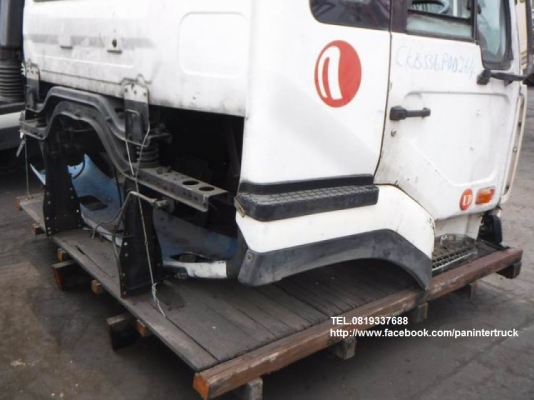 SALE CABIN NISSAN (UD บิ๊คทรัมป์/ริทรัมป์/หัวแท่น/หัวปลาวาฬ) - CKB536 หัวเก๋งรถบรรทุก 10ล้อ -10 ล้อหัวลาก /(เป็นหัวกว้าง(หัวนอก) /3ใบปัด /มีขาหลัง)