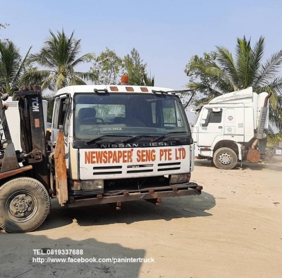 SALE CABIN NISSAN (UD บิ๊คทรัมป์/ริทรัมป์/หัวแท่น/หัวปลาวาฬ) - CKB536 หัวเก๋งรถบรรทุก 10ล้อ -10 ล้อหัวลาก /(เป็นหัวกว้าง(หัวนอก) /3ใบปัด /มีขาหลัง)
