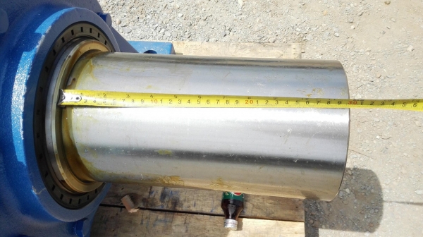 หัวเกียร์ทดขนาดใหญ่ของญี่ปุ่นใหม่ SUMITOMO JAPAN อัตราทด 1 : 87 เพลาออก 7&rdquo; เข้า 3&rdquo; ของใหม่ 100\%