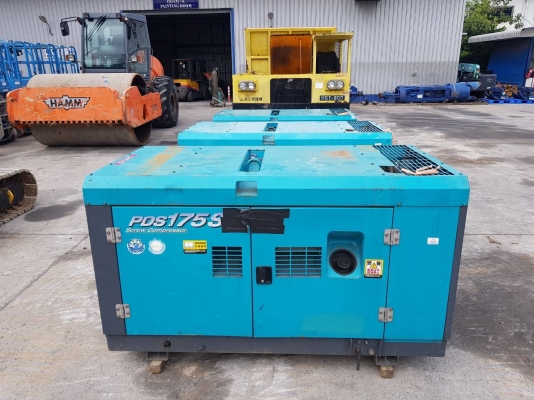 ขายเครื่องปั้มลม AIRMAN PDS175S 175CFM. / 7-8 Bar. รุ่นใหม่ เก่าญี่ปุ่น ราคาดีๆครับ