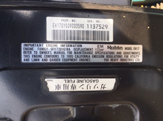 ขายรถทำความสะอาด ยี่ห้อ TENNANT รุ่น 6080 เก่าญี่ปุ่น พร้อมใช้งาน