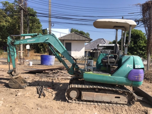 KOMATSU PC20-7 สภาพสวย KOMATSU PC20-7 สภาพสวย