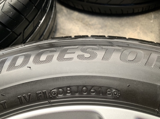 ล้อแม็ก 5รู114 Mazda CX3 ขอบ 16 พร้อมยาง 215-60-16 Bridgestone ปี 18 สภาพสวย