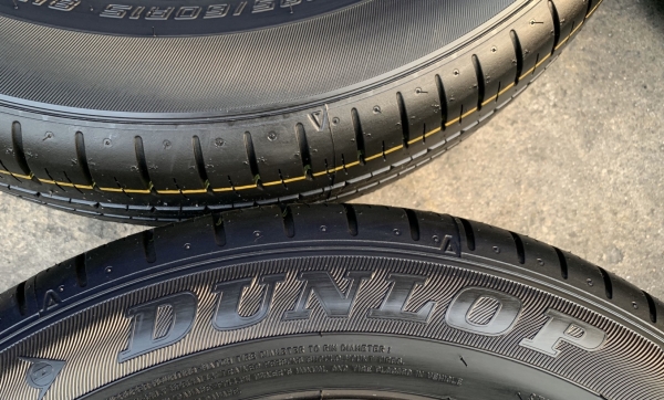 ยางใหม่ป้ายแดง 185-60-15 Dunlop ปลายปี 19 ใหม่ยกห้าง ไม่ได้ใช้งาน ยางใหม่ป้ายแดง 185-60-15 Dunlop ปลายปี 19 ใหม่ยกห้าง ไม่ได้ใช้งาน