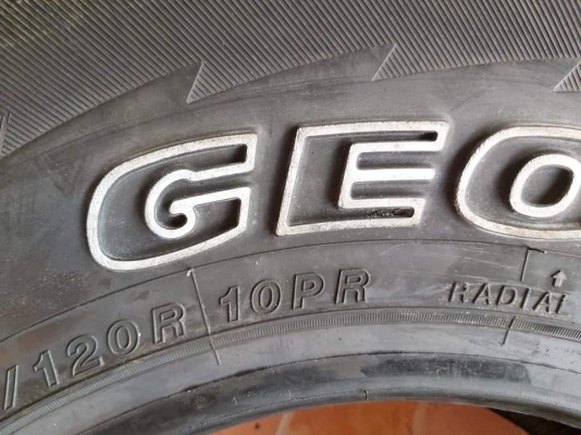 ยางใหม่ตกปี Yokohama Geolandar AT G015 (10PR)  265/75R16 ผลิตกลางปี 2017 ผ้าใบ 10 มีประกัน ขายถูกๆ 4 เส้น 12,000.-NET *** ราคาเน็ทพร้อมใส่,ถ่วง,เปลี่ยนจุ๊บลม ฟรี!!! รับเทิร์นยางเก่า รับบัตรเครดิต ส่งได้ทั่วไทย