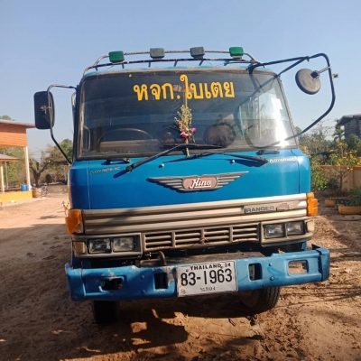 ขาย6ล้อดัมพ์เกษตร HINO150แรง เอกสารทะเบียนครบ ยาง900R20แชชซีดี สภาพพร้อมใช้งาน