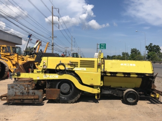 ขายรถปูยาง SUMITOMO BP40W (ขนาด 4 เมตร) ปี 2006 นำเข้าเองจากญี่ปุ่น สภาพสวยพร้อมใช้งาน มีVDOการทำงานครับ ขายรถปูยาง SUMITOMO BP40W (ขนาด 4 เมตร) ปี 2006 นำเข้าเองจากญี่ปุ่น สภาพสวยพร้อมใช้งาน มีVDOการทำงานครับ