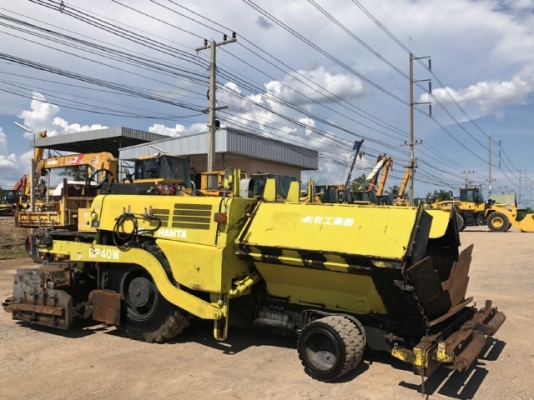 ขายรถปูยาง SUMITOMO BP40W (ขนาด 4 เมตร) ปี 2006 นำเข้าเองจากญี่ปุ่น สภาพสวยพร้อมใช้งาน มีVDOการทำงานครับ ขายรถปูยาง SUMITOMO BP40W (ขนาด 4 เมตร) ปี 2006 นำเข้าเองจากญี่ปุ่น สภาพสวยพร้อมใช้งาน มีVDOการทำงานครับ