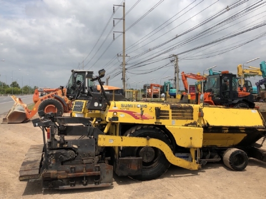ขายรถปูยาง SUMITOMO (ขนาด 4.5 เมตร) ปี 2006 นำเข้าเองจากญี่ปุ่น สภาพสวยพร้อมใช้งาน มีVDOการทำงานครับ ขายรถปูยาง SUMITOMO (ขนาด 4.5 เมตร) ปี 2006 นำเข้าเองจากญี่ปุ่น สภาพสวยพร้อมใช้งาน มีVDOการทำงานครับ