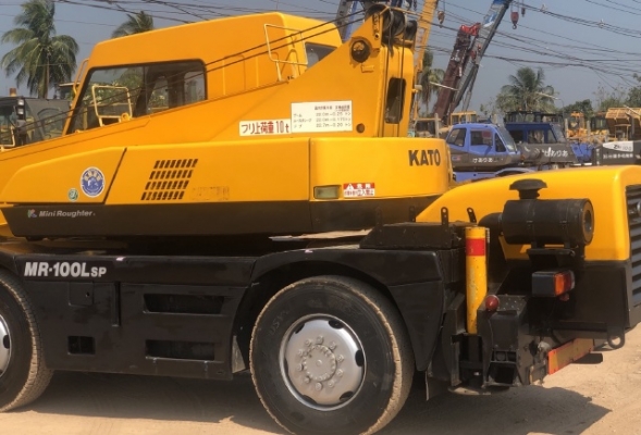 ขายรถเครน KATO KR-10H-L (ขนาด 10 ตัน) ปี 1996 นำเข้าจากญี่ปุ่น สภาพสวยพร้อมใช้งาน มีVDOการทำงานครับ