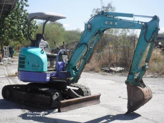 SALE FROM JAPAN รถขุด MINI EXCAVATOR KOMATSU PC30FR-1 /คอนโทรลน้ำมัน /ปั๊มนิ้ว /ใบมีดดัน ราคาเพียง 275,000 บาท