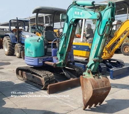 SALE FROM JAPAN รถขุด MINI EXCAVATOR KOMATSU PC30FR-1 /คอนโทรลน้ำมัน /ปั๊มนิ้ว /ใบมีดดัน ราคาเพียง 275,000 บาท