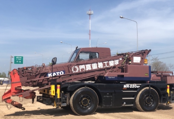 ขายรถเครน KATO KR-22H-II (ขนาด 22 ตัน) ปี 1997 นำเข้าเองจากญี่ปุ่น สภาพสวยพร้อมใช้ มีVDOการทำงานครับ