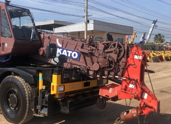 ขายรถเครน KATO KR-22H-II (ขนาด 22 ตัน) ปี 1997 นำเข้าเองจากญี่ปุ่น สภาพสวยพร้อมใช้ มีVDOการทำงานครับ