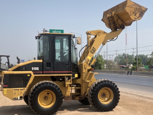 ขายรถตักล้อยาง CAT 910G นำเข้าเองจากญี่ปุ่น สภาพสวยพร้อมใช้ มีVDOการทำงานครับ