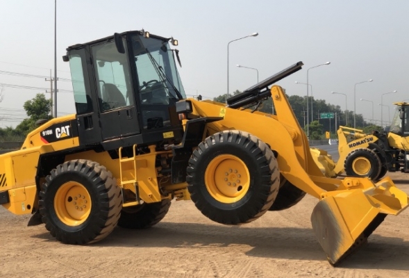ขายรถตักล้อยาง CAT 910H (เทียบเท่า WA100-6) ปี 2013 รถนอกนำเข้าเองจากญี่ปุ่น สภาพสวยพร้อมใช้ มีVDOการทำงานครับ