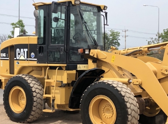 ขายรถตักล้อยาง CAT 924G นำเข้าเองจากญี่ปุ่น สภาพสวยพร้อมใช้ มีVDOการทำงานครับ