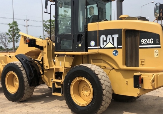 ขายรถตักล้อยาง CAT 924G นำเข้าเองจากญี่ปุ่น สภาพสวยพร้อมใช้ มีVDOการทำงานครับ