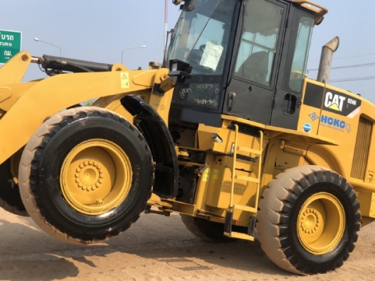 ขายรถตักล้อยาง CAT 924H ปี 2010 นำเข้าเองจากญี่ปุ่น สภาพสวยพร้อมใช้ มีVDOการทำงานครับ