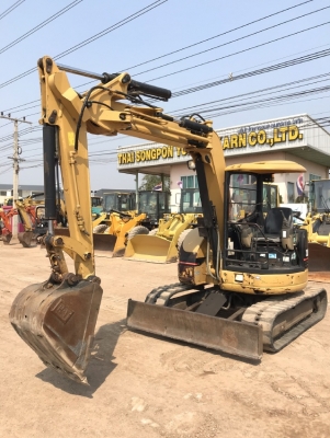 ขายรถขุด CAT 305SR (5,XXX ชั่วโมง) มีลายหัวกระแทก นำเข้าจากญี่ปุ่น สภาพสวยพร้อมใช้งาน มีVDOการทำงานค